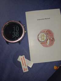 Smartwatch S02 różowo srebrny