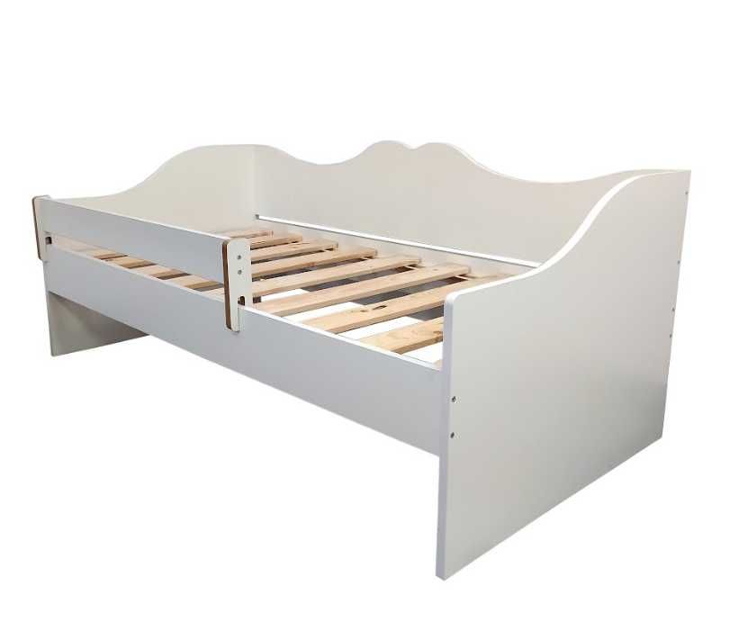 Łóżko dziecięce 160x80 z barierką i szufladą