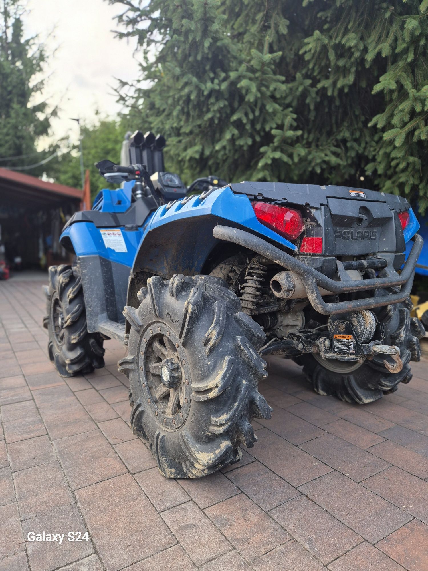 Quad polaris sportsman high lifter 850