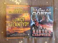 Joe Gores-Martwy człowiek, Andy Mcdermott- Łowcy Atlantydy.