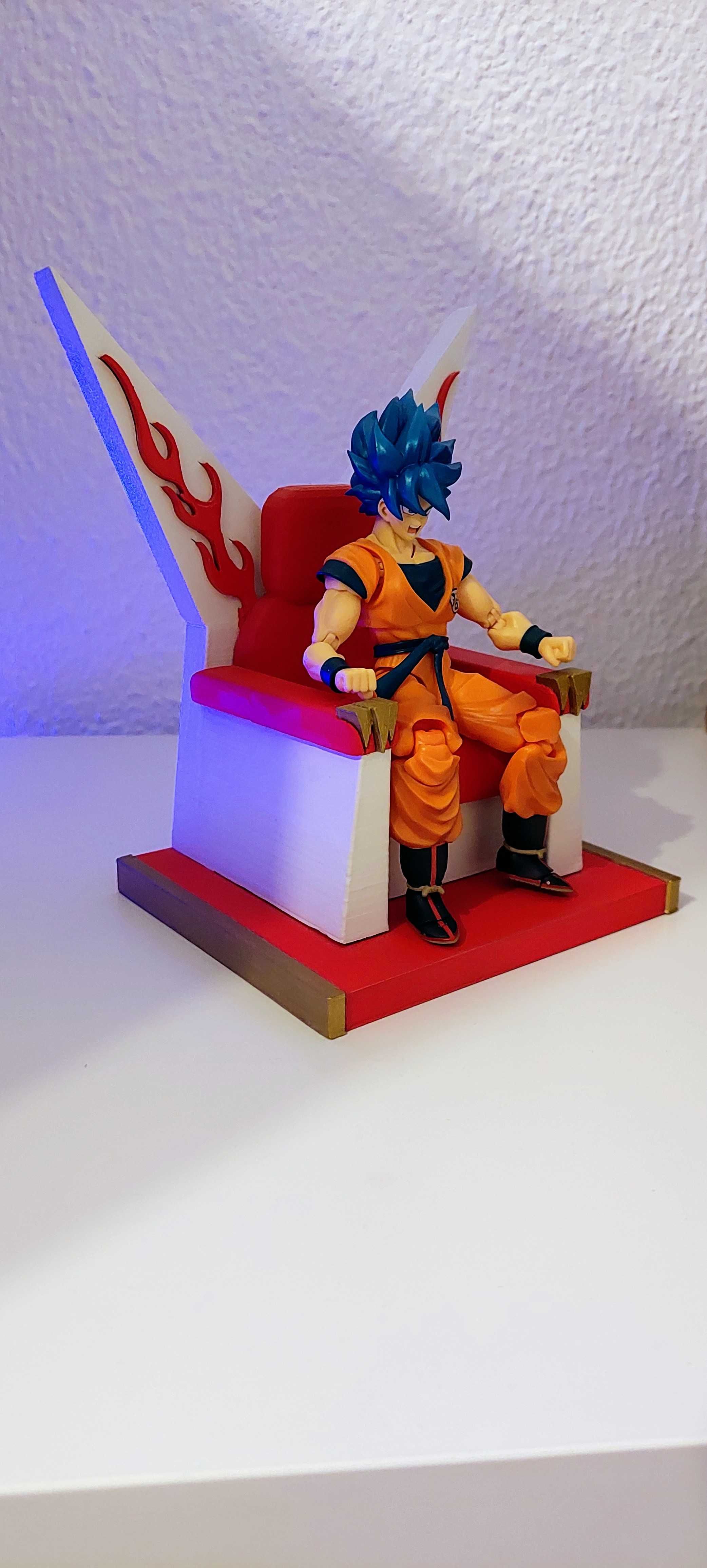 Dragon Ball S.H.Figuarts King Vegeta Throne 1/12