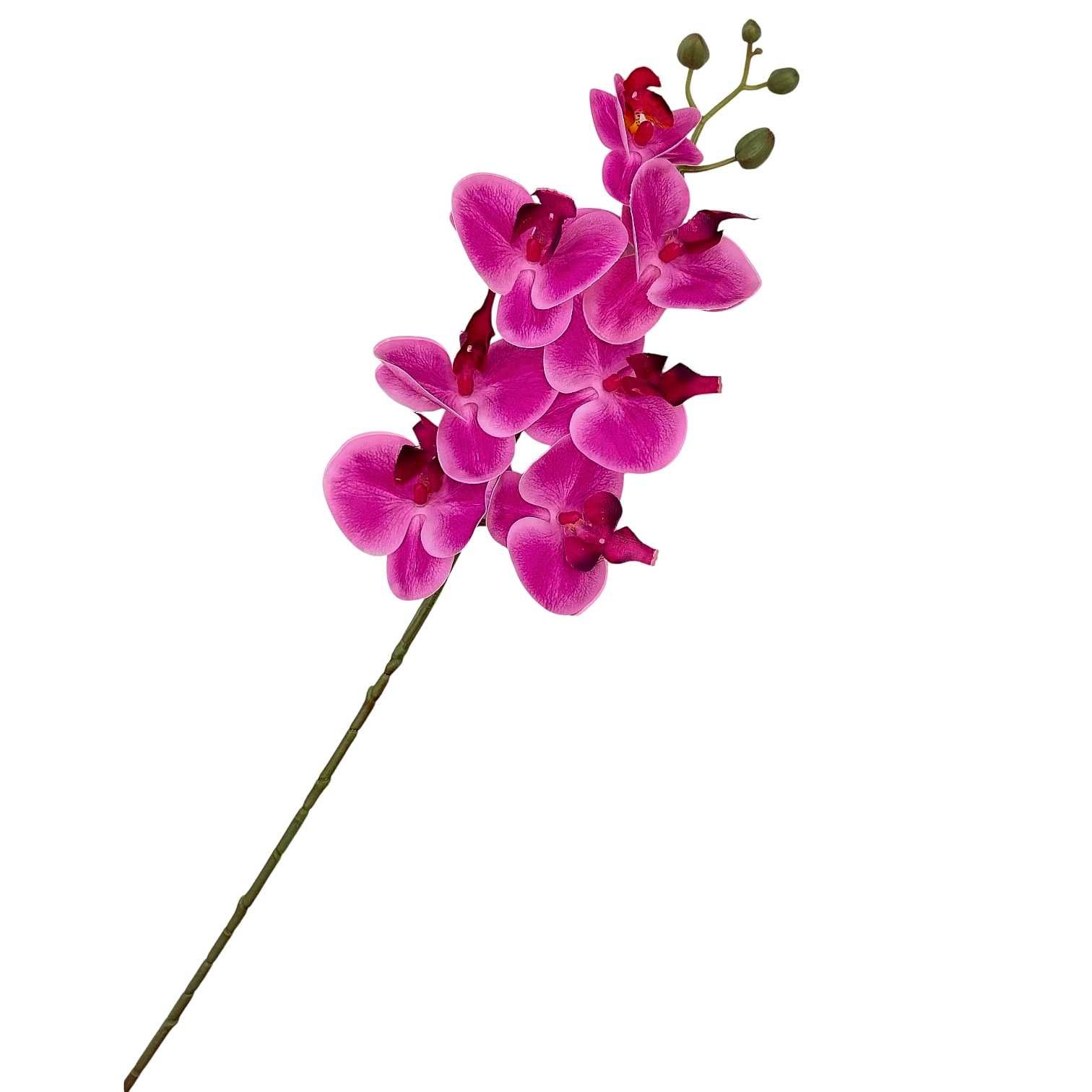 Storczyk sztuczny gałązka dekoracyjna 75cm orchidea różowy fioletowy