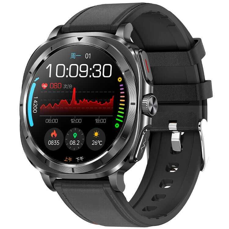 Inteligentny zegarek Bluetooth Połączenie Ciało EKG Monitor zdrowia