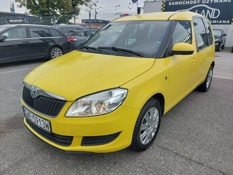 Skoda Roomster 1,6 TDi 105KM, Salon Polska, 5-cio osobowy, Zadbany, Opłaty na rok !