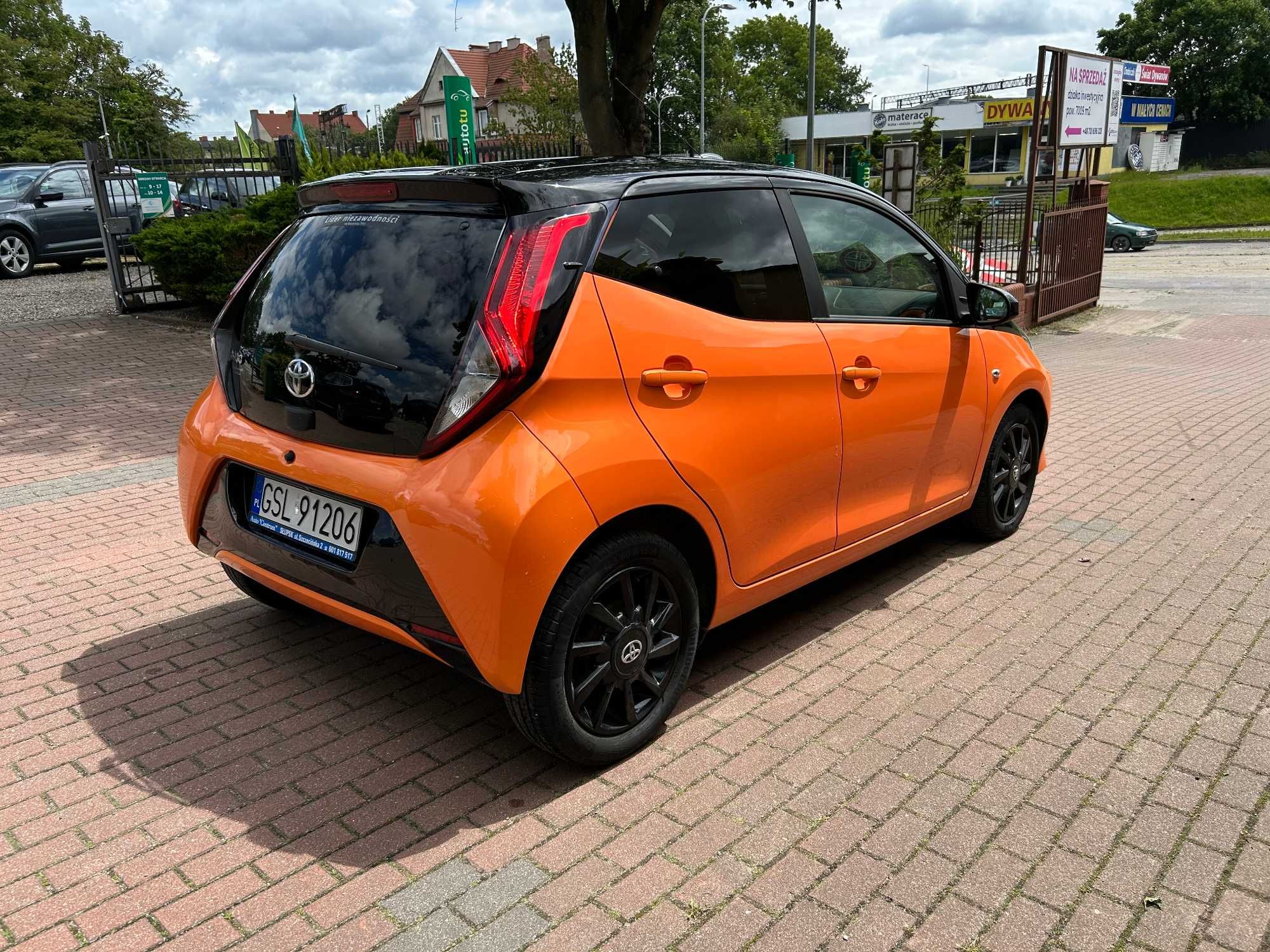 Aygo X-cite KOLOR EDITION salon bezwypadek Apple CarPlay klima 5 drzwi