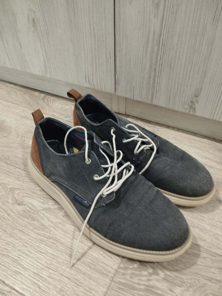 мокасини туфлі Skechers (29 см;44 р) котонові оригінал