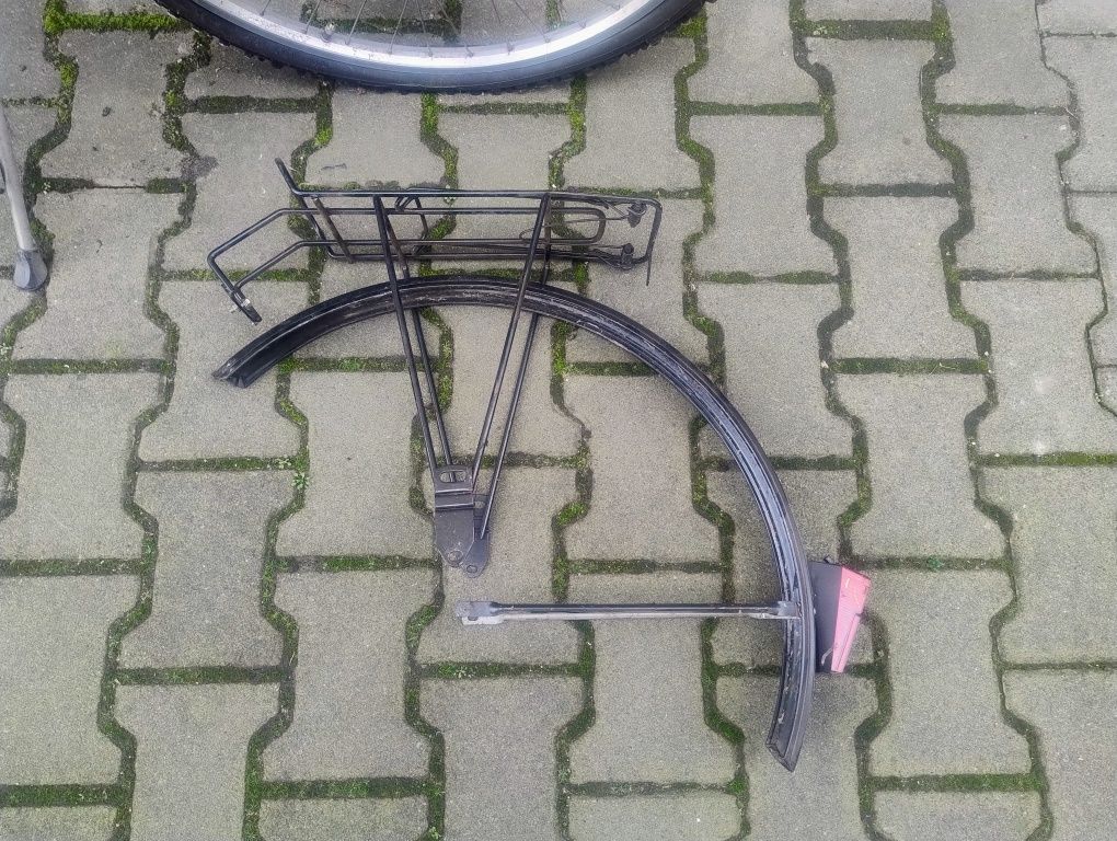 Rower górski Mustang 24" + błotniki i bagażnik