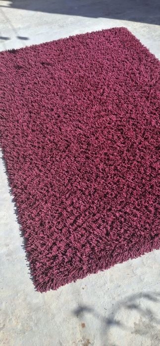 Tapete de sala rosa