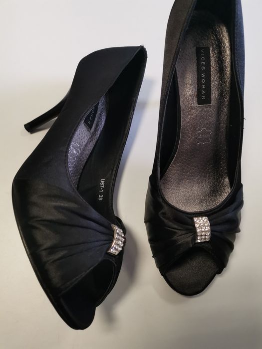 Pantofle damskie z odkrytym palcem