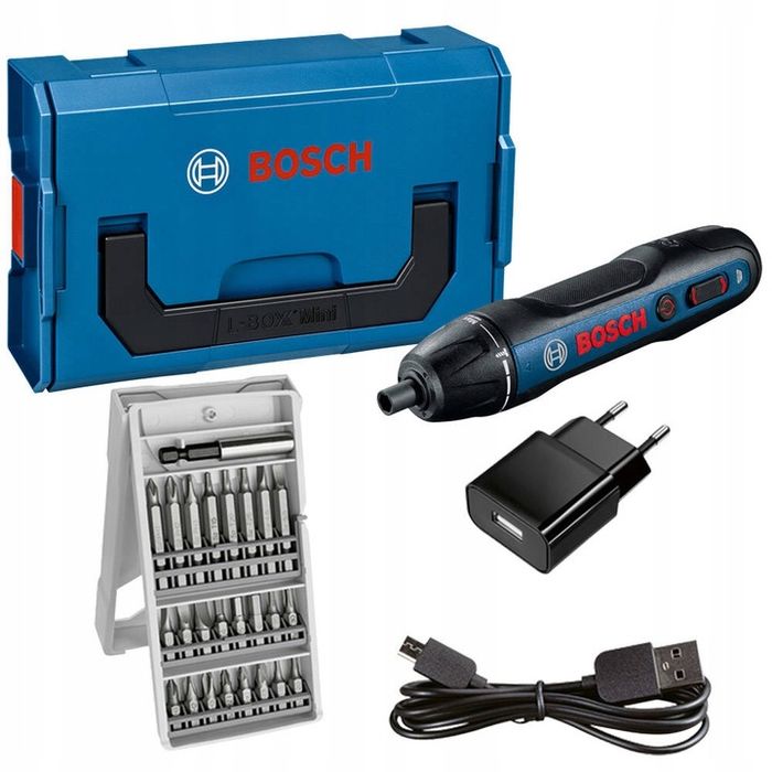 Wkrętak Akumulatorowy Inteligentny Śrubokręt Elektryczny Go 2 Kit Bosc