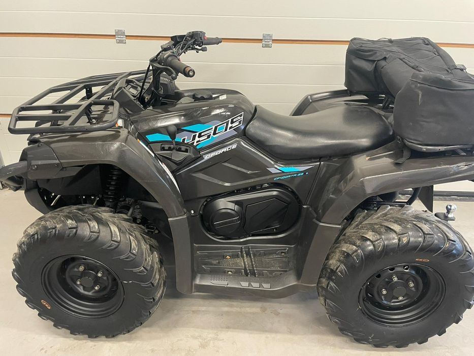 Quad CF Moto 450S 4x4 napędy, kufer