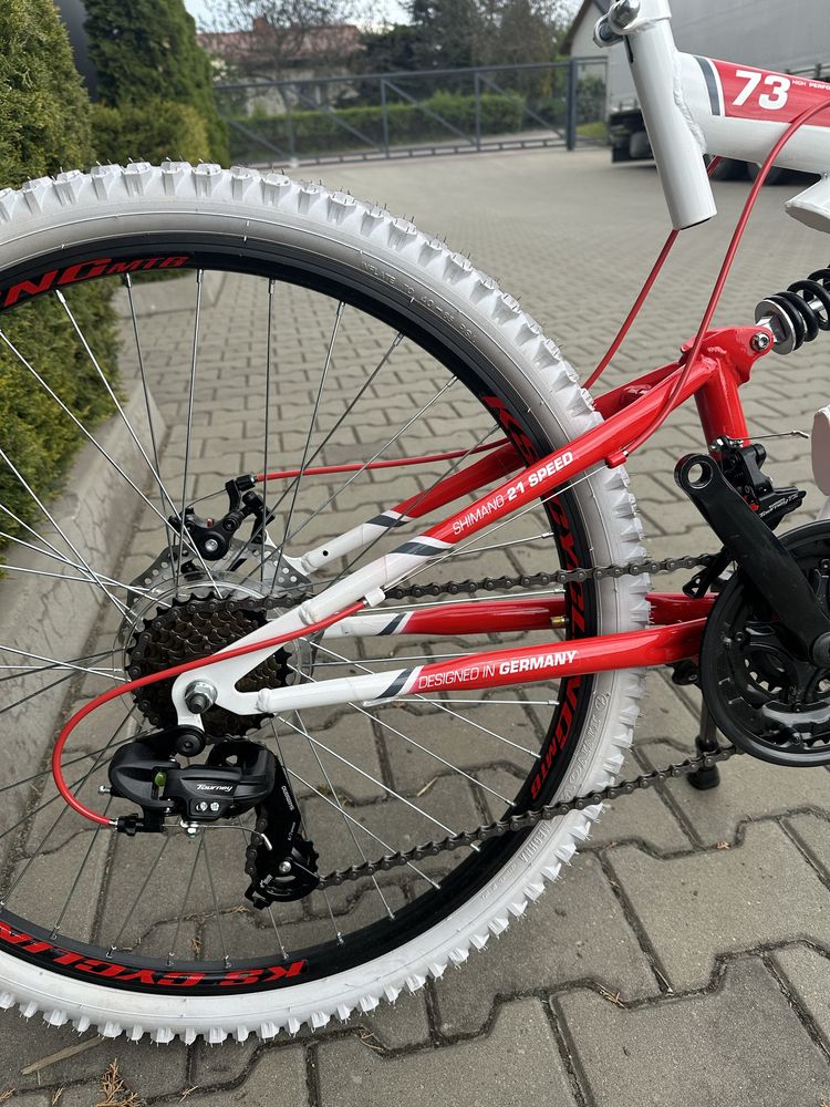 Rower górski KS Cycling Topeka 26" Tarcze amortyzatory rma 17"