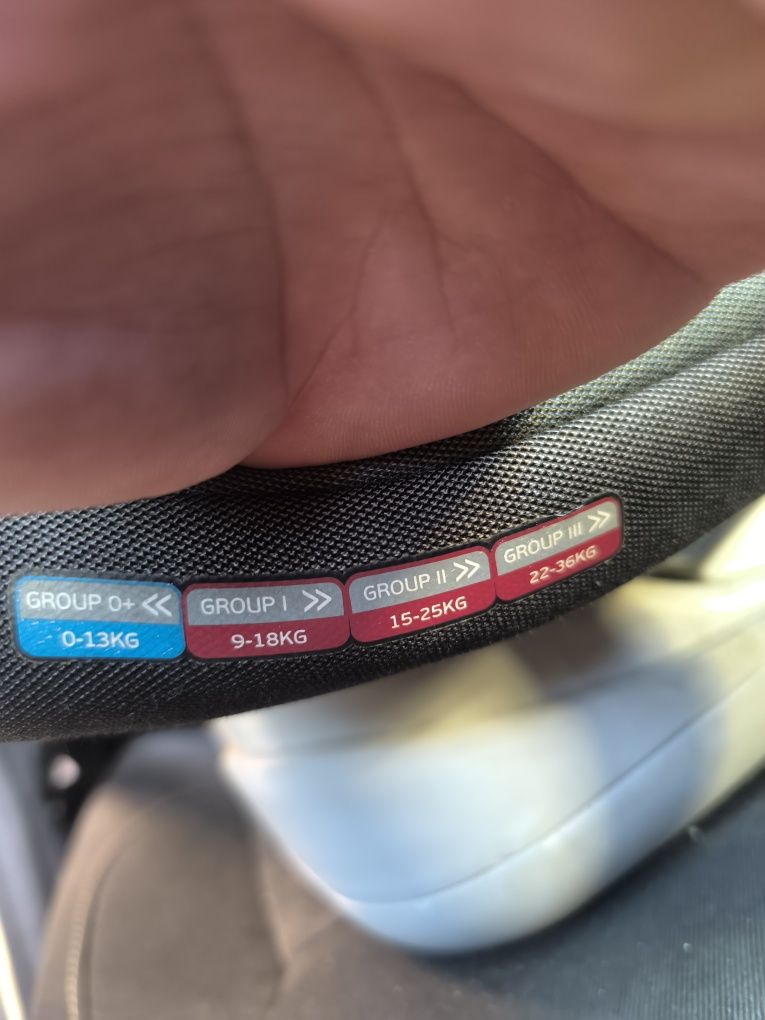 Cadeirinha giratória APRAMO ONE 360, isofix