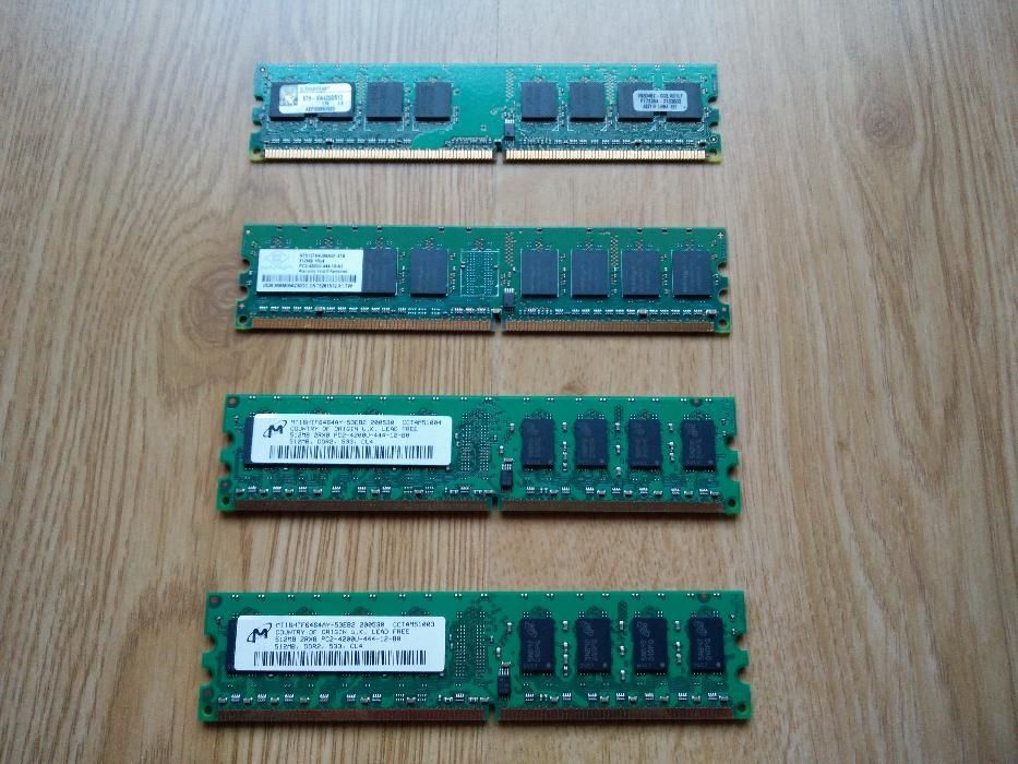 CPU´s Intel + Memórias DDR, DDR2 & DDR2 FBD ECC
