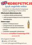 Korepetycje język angielski