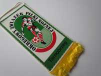 Proporczyk Okręgowy Związek Piłki Nożnej Tarnobrzeg herb