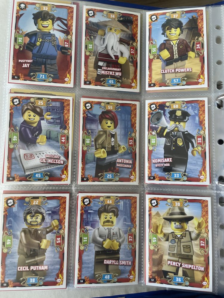 Karty Lego Ninjago Tcg5 Seria 5 75 kart