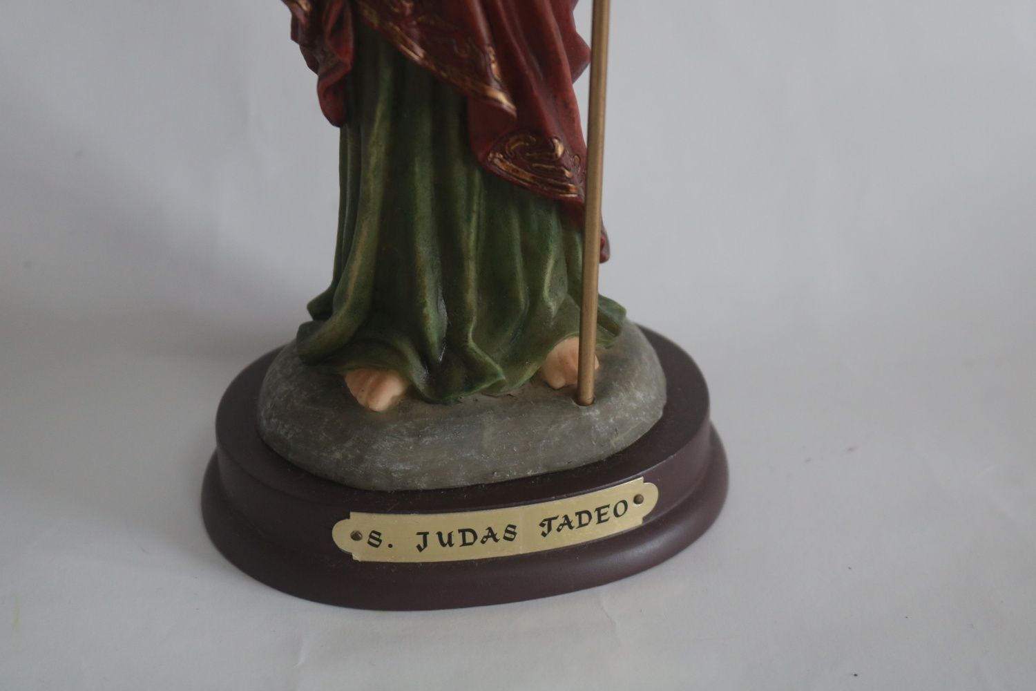 Peça de Judas com cerca de 25cm.