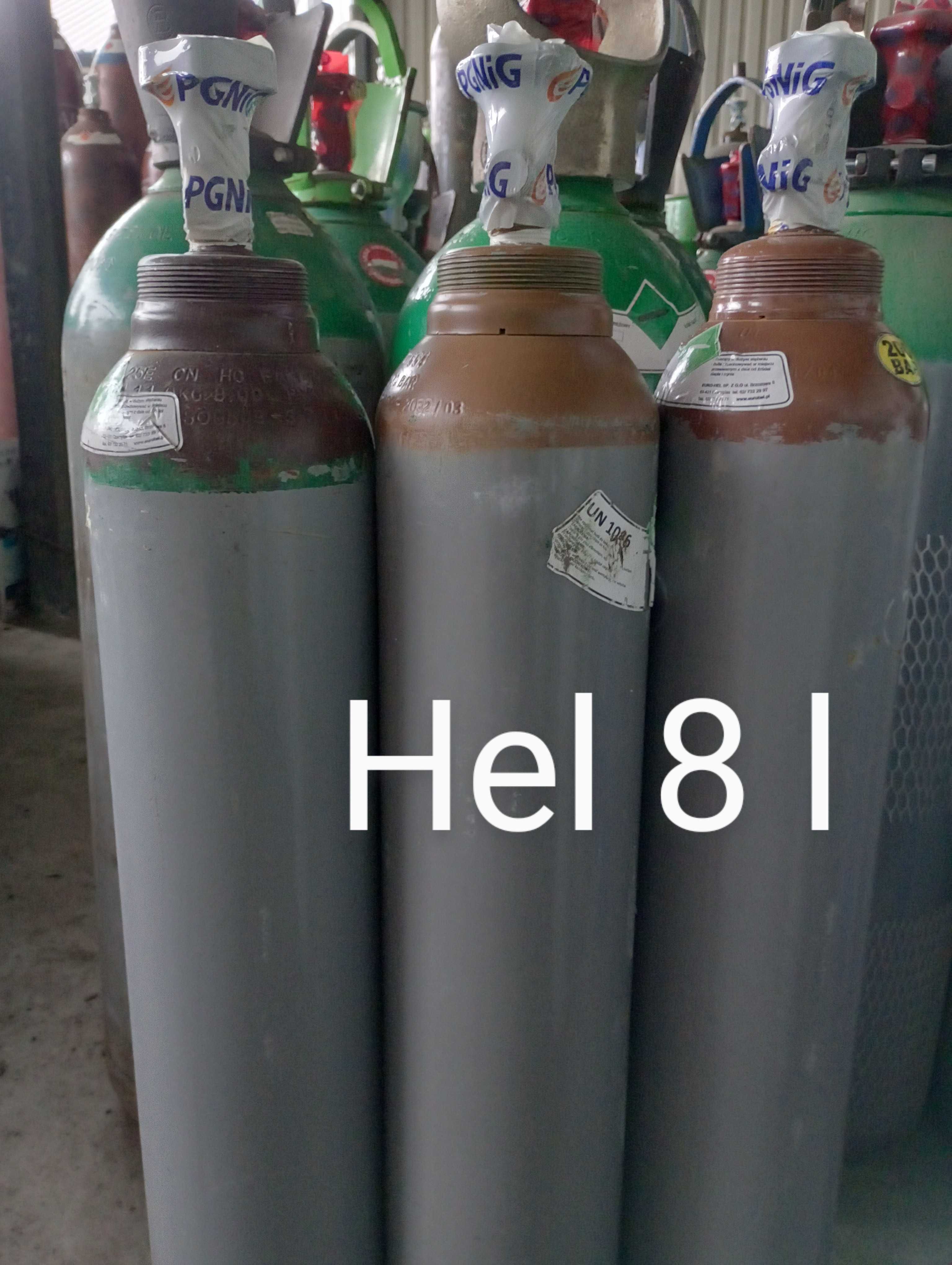 Nowa butla mix tlen argon azot CO2