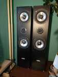 Dwie duże kolumny CLATRONIC mod.: LB 562 moc zn.350W muz.180W imp.8Ohm