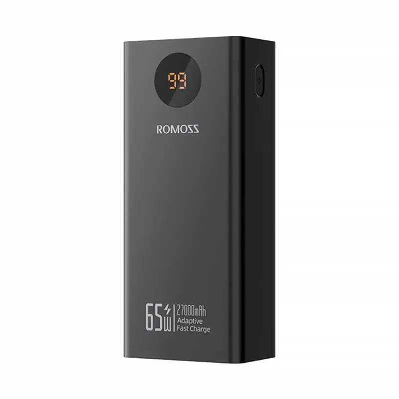 Зовнішній акумулятор Romoss PEA27S Pro 65 W 27000 mAh Black