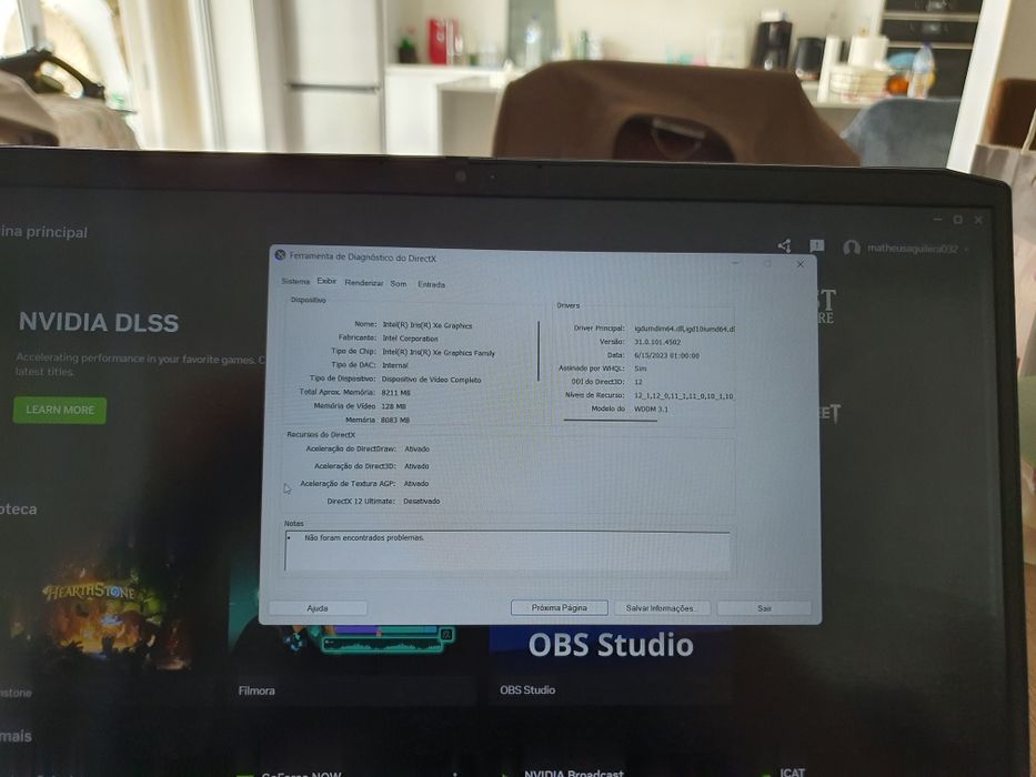 Lenovo IdeaPad Gaming 3 – i5, 16GB, SSD, RTX 3050 Ti – Negociável