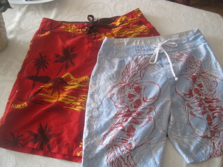 83 cm H & M spodenki M kąpielowe bermudy męskie na lato plażowe palmy