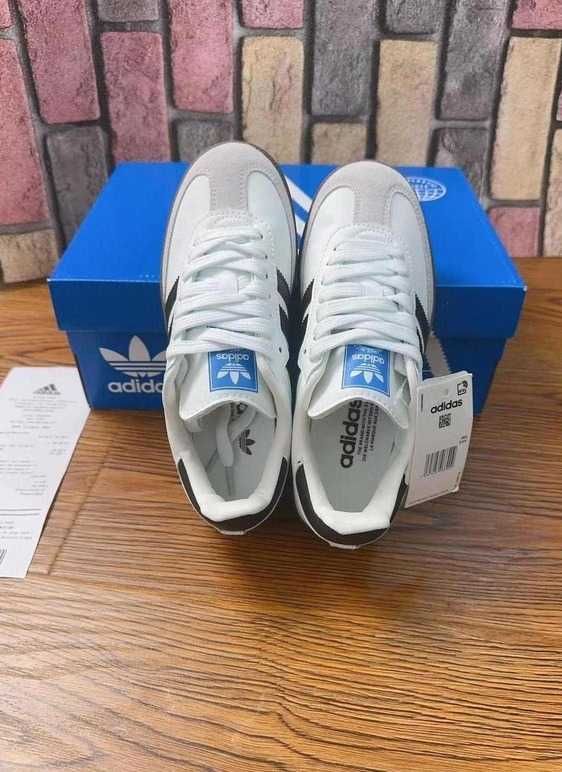 Nowe/adidas_sambaWhite "Oryglnał Trampki" Roz. Moɖny wybór 38.5