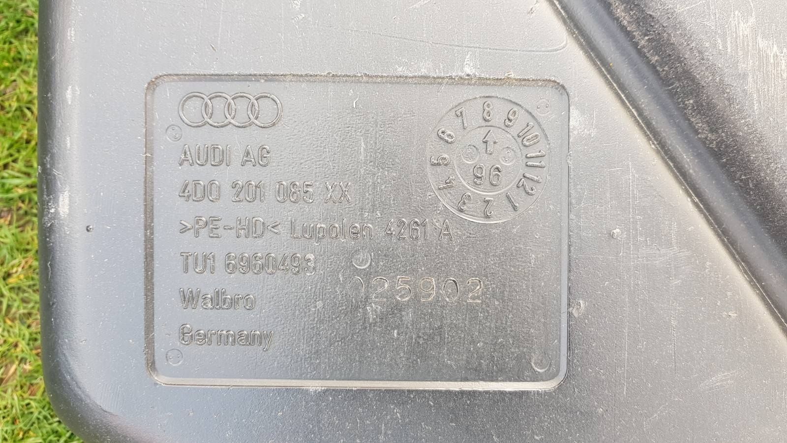 4D0 201 085 XX Оригінальний топливний бак AUDI A8D2 1994-2002 р.