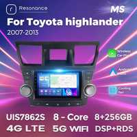 Магнітола Toyota Highlander android GPS навігація Тойота Хайлендер