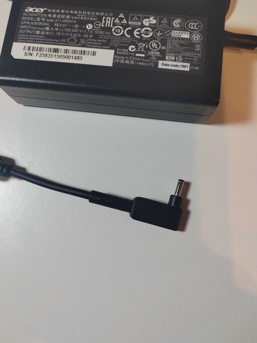Оригінальний блок живлення  Acer (A11-065N1A) / VINGA  19V, 3.42A, 65W
