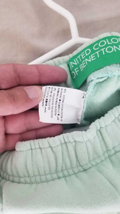 Benetton Solid Colour Unisex shorts