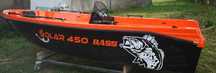 Łódź motorowa wędkarska SOLAR 450 Bass z nowym Tohatsu 40HP