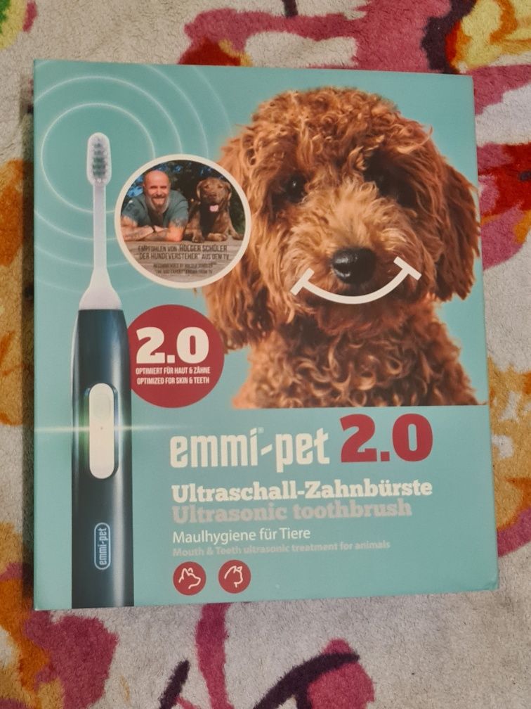 Emmi-pet 2.0 ultradźwiękowa szczoteczka jak nowa
