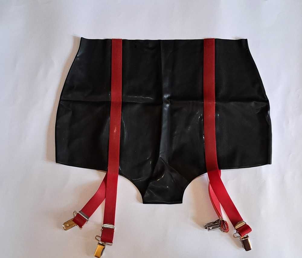 Majtki pas latex 100% guma r. S