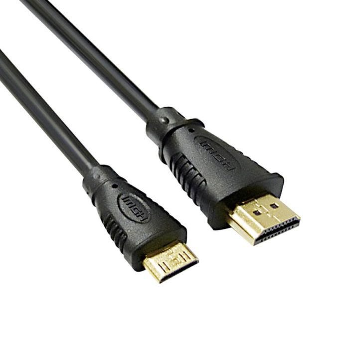Cabo HDMI / Mini HDMI (Tipo C) - 5 m - Versão 1.3 (NOVOS)