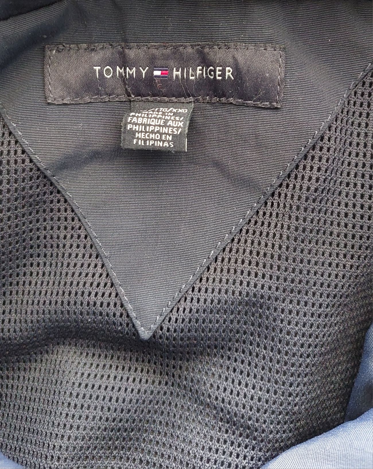 Tommy Hilfiger kurtka męska lekka z kapturem r. XXL