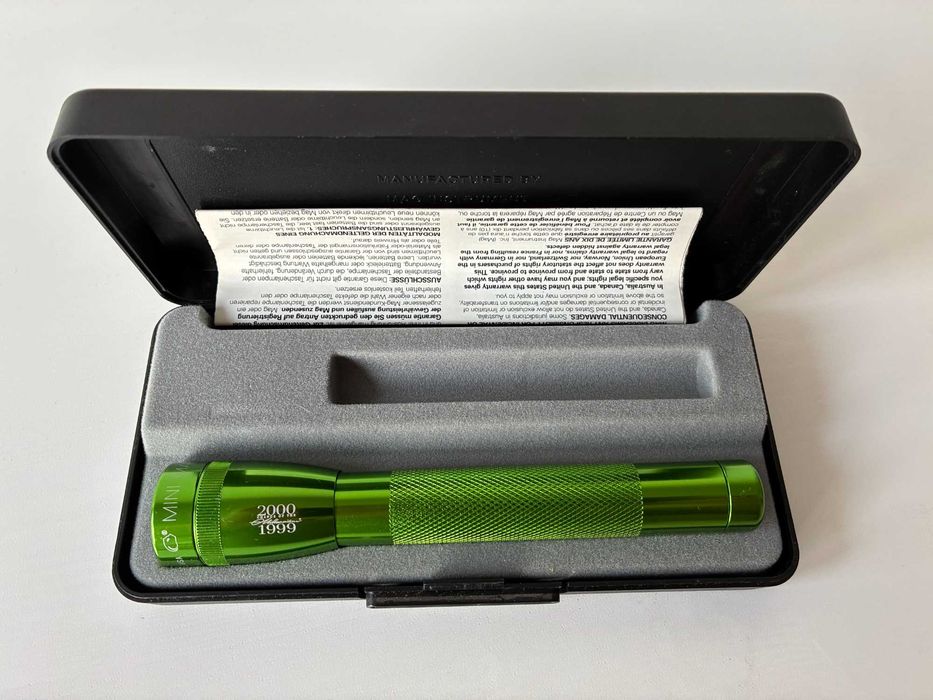 Latarka Millenium Mag Lite Maglite Mini Mag lite nowa kolekcjonerska
