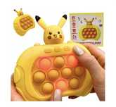 Karty Pokemon + Konsola POKEMON popit POP IT PIKACHU GRA Elektroniczna
