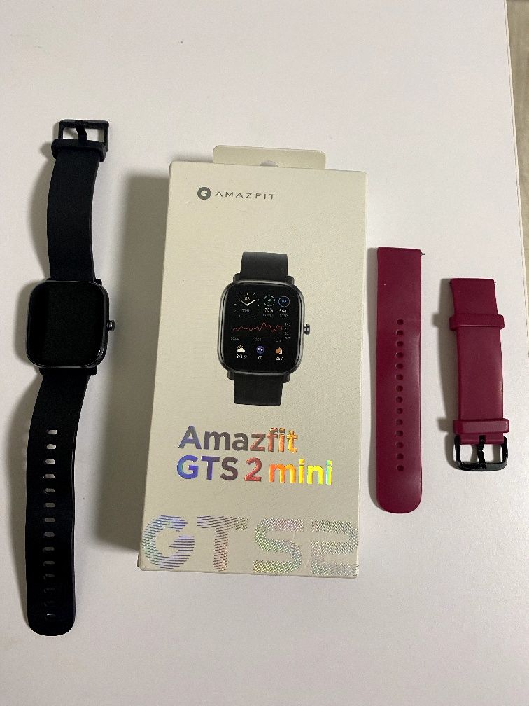 Часи Amazfit GTS 2 mini трещина на стекле полный комплект