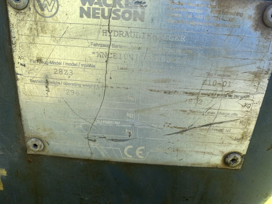 Wacker Neuson 2,8t świeżo spr z Francji