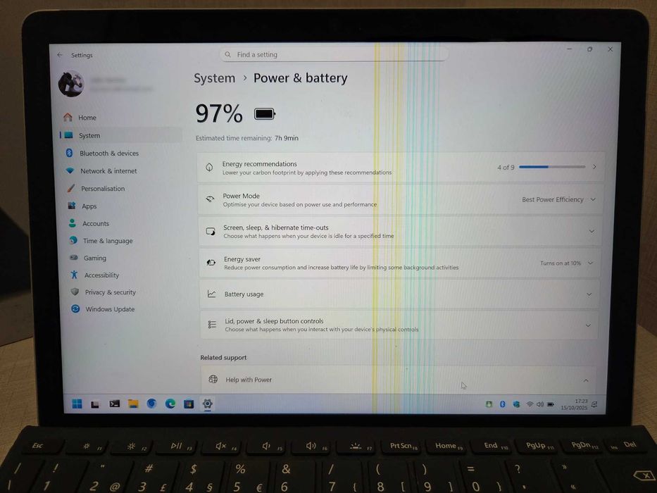 Microsoft Surface Go2 - Core m3 - 8GB RAM - 128GB Disk + Teclado e W11