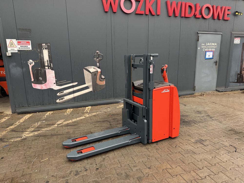 Paleciak elektryczny Linde 1400 kg 190 cm wózek Linde L 14 2018 r