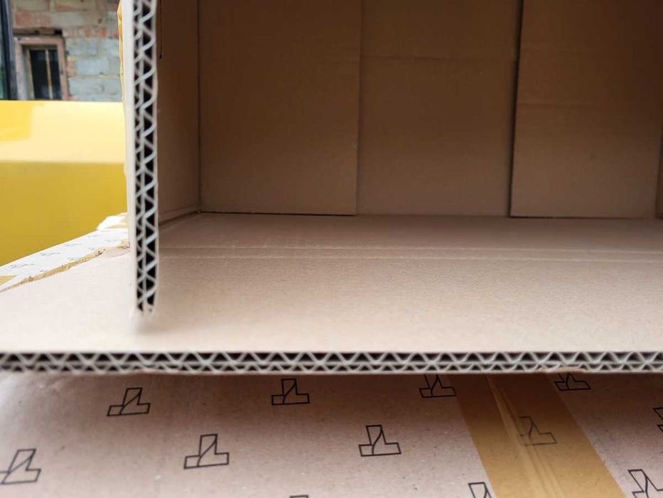 Kartony do przeprowadzki 60x40x60 cm Duże Mocne z uchwytem Użyte 1 raz