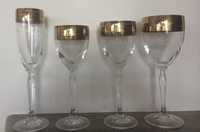 Serviço de 48 copos vintage em Cristal Bohemia