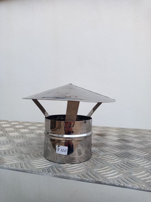 Chapéu em inox..