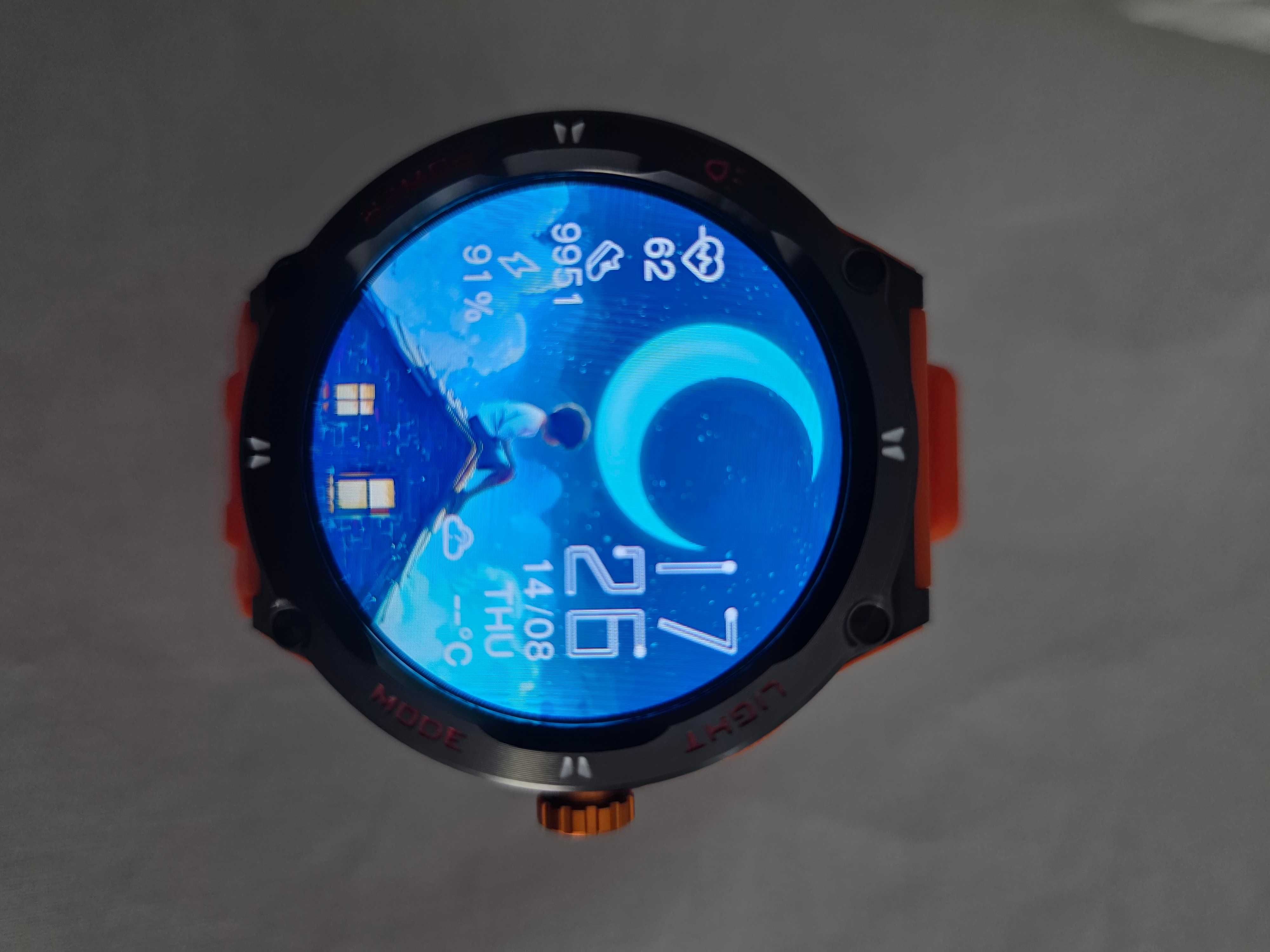 Relógio Smartwatch Mede HR,Pressão,Sono etc