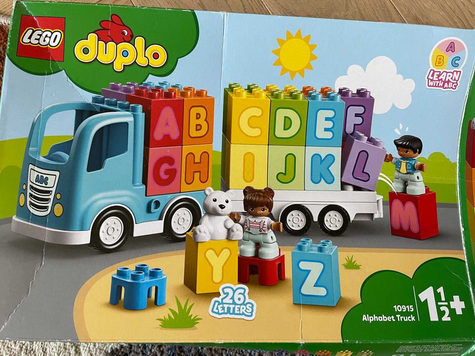 Klocki LEGO Duplo 10915 Ciężarówka z alfabetem