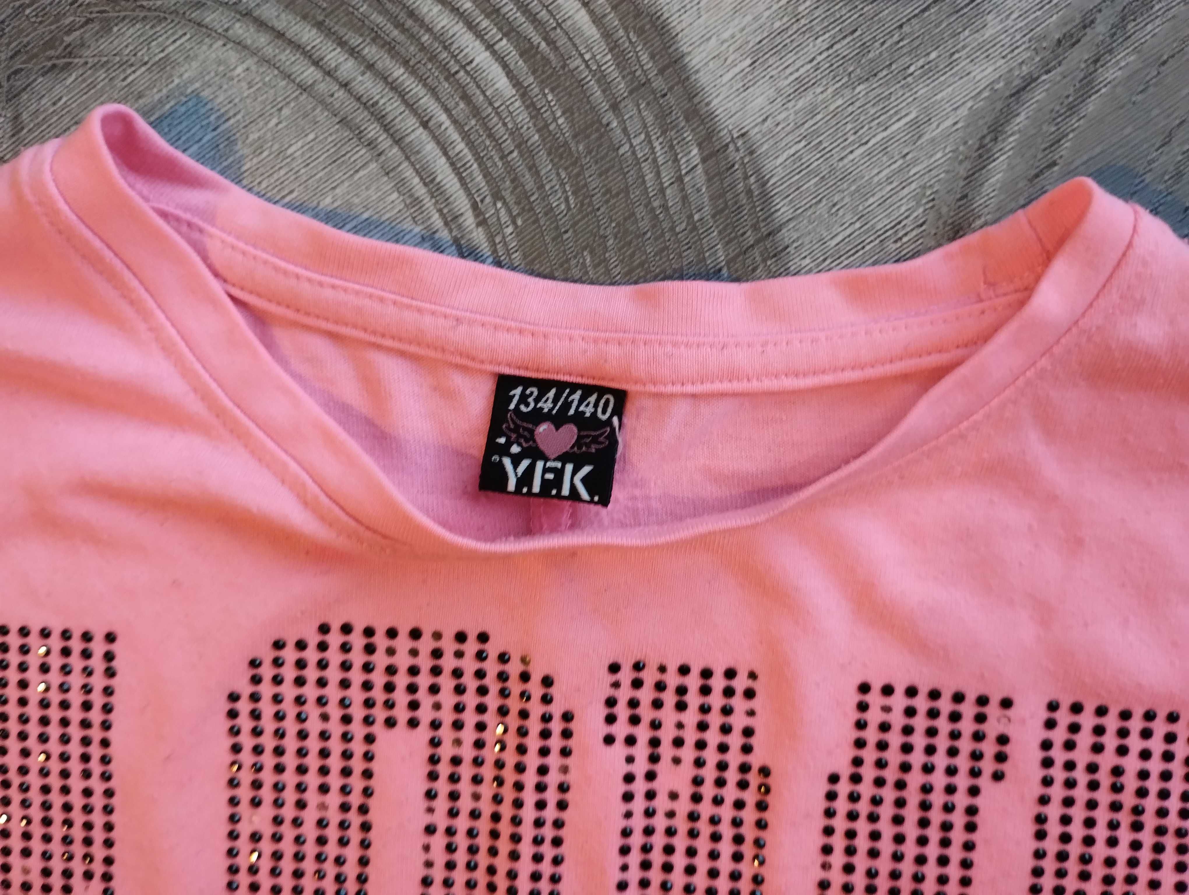 koszulka t shirt r. 134 / 140 / 146 cekiny Śliczna !