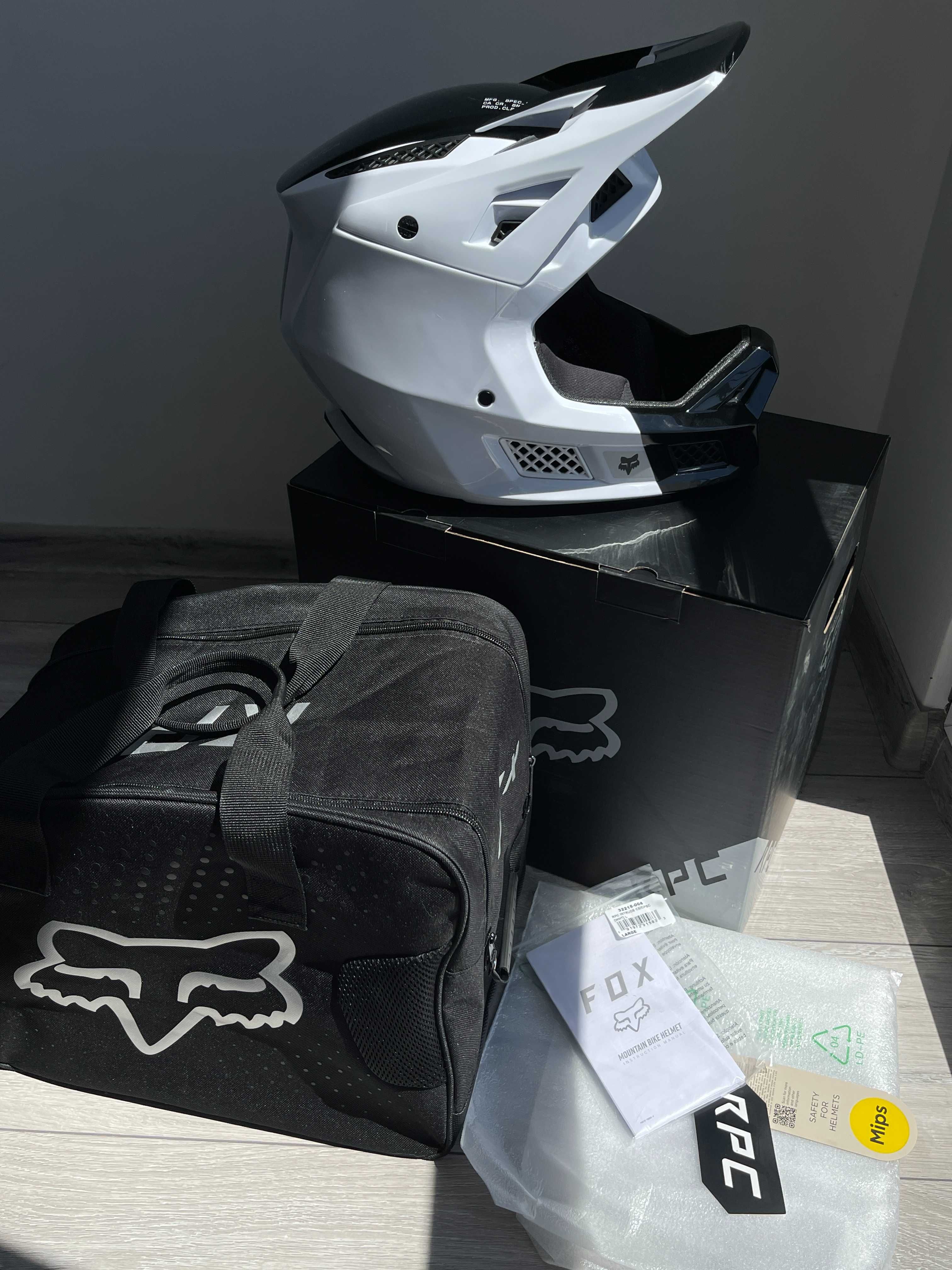 Karbonowy Kask FOX RPC (Rampage Pro Carbon) Intrude L